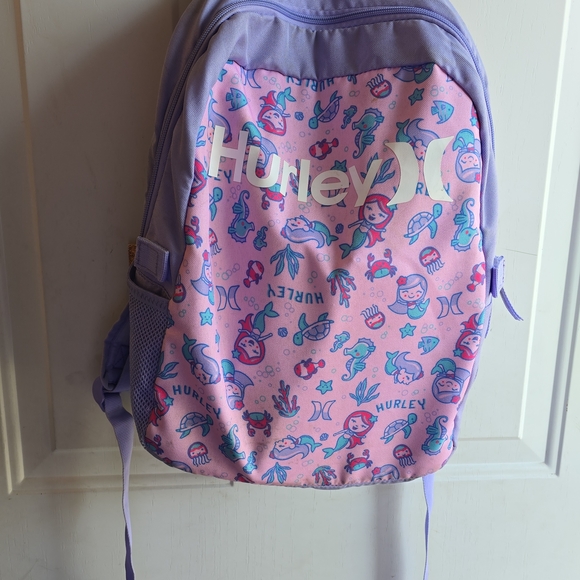 Hurley Kids' Backpack in Purple and Pink